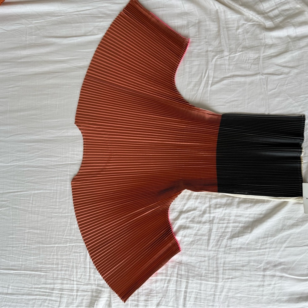 Sofie D'Hoore Cream Pleated Dress - Picture 2 of 4